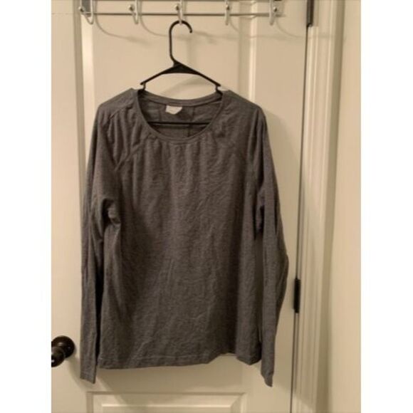 Danskin Now Women's Active Mesh Back Gym Workout Shirt Gray Choose Size - Picture 1 of 13